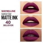 Maybelline Superstay Matte INK 40 BELIEVER